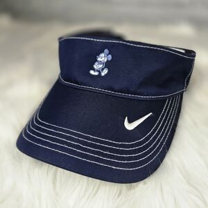 Disney Parks x Nike Dri-Fit Classic Mickey Mouse Navy Blue Visor.